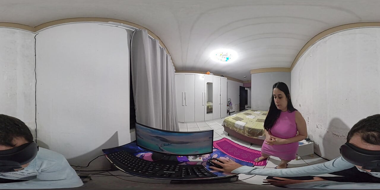 Lonely Housewife Can't Resist the Internet Technician and Makes Her Husband a Fool!