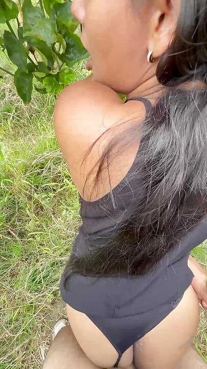 A beautiful farm girl is fucked by the farm owner in the fields.