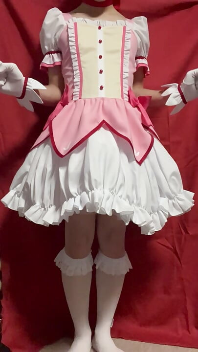 [女装] 魔法少女小圆 鹿目圆 手淫