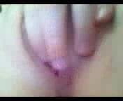 getting my pussy nice and creamy with my fingers