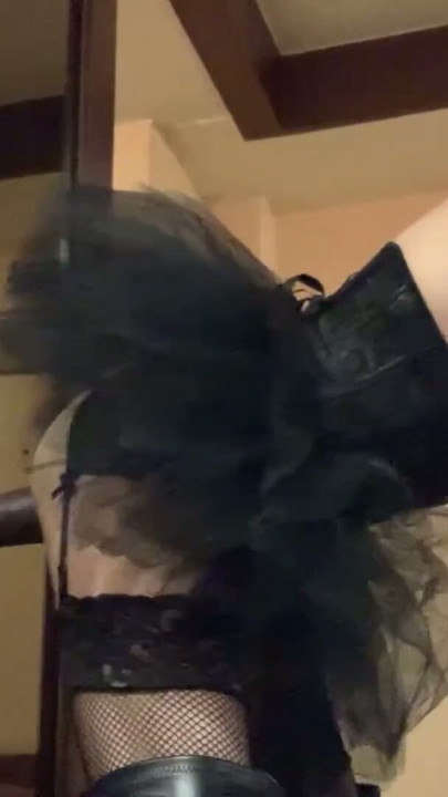 Slutty witch has a gorgeous cock | Clip 1