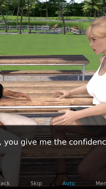 Projekt sexy manželky - hraní s prsy Jenny venku