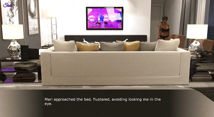 Rediscovering Maria - Gameplay -roleplay - Couple Slowly Moves Them to Cuckold and Wife Sexy Lingerie