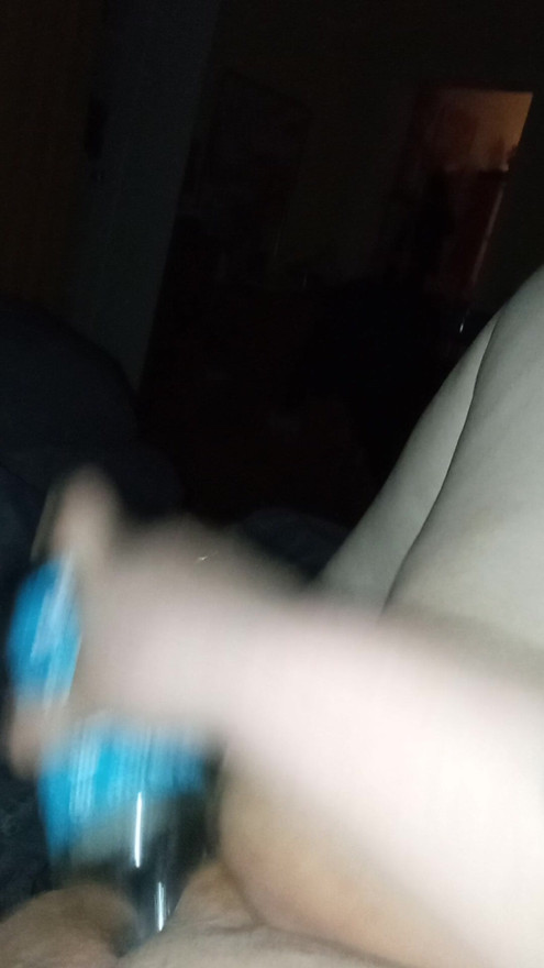 Spuiten over fles
