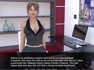 Futa Dating Simulator 1 Mary से मिलना और चुदाई