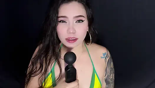 Hard and deep: Blonde beauty influencer gets what Kitty Dj asked for