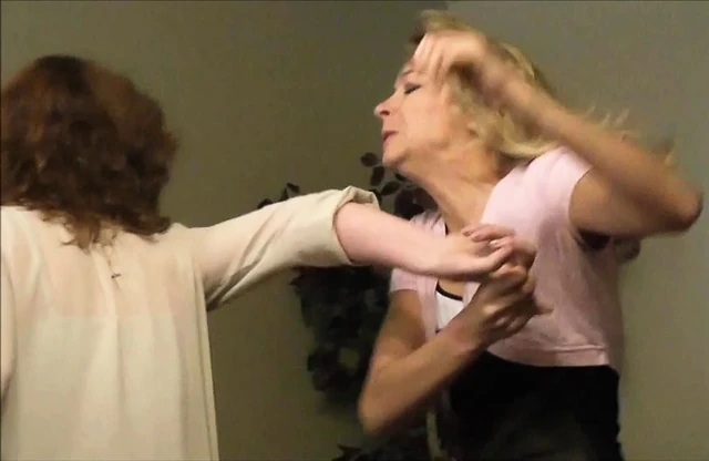 The Dominant Blonde! Ashley vs Catalina Scripted Wrestling