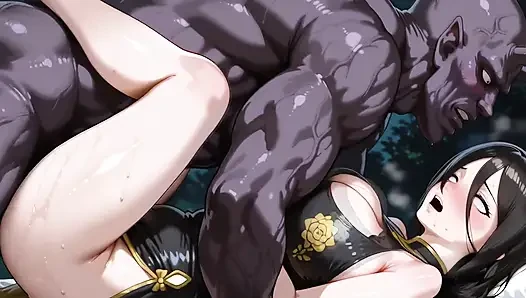 Vaccine (OPM) x Hanabi (Naruto)