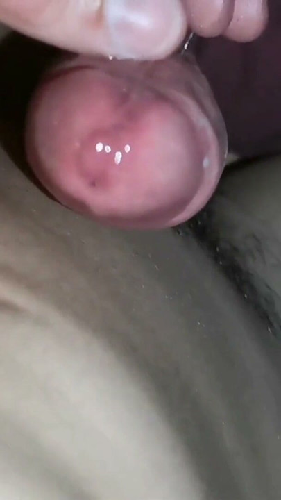 the penis is very excited and flows a lot of lubrication after abstinence | Clip 1