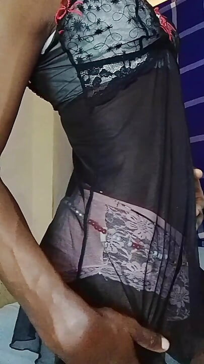 Lingerie baruku bikin ayah tiriku keenakan, masukin kontolmu ke dalam memekku