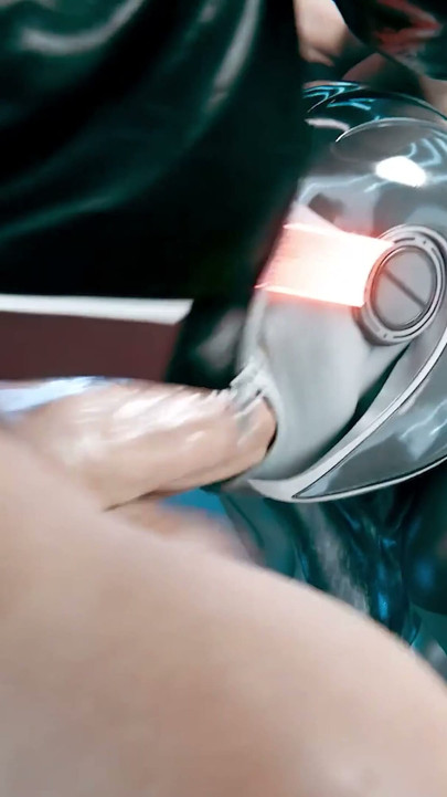 Femshep & Futa Edi - Robot Titfuck, Squirt & Creampie 3D