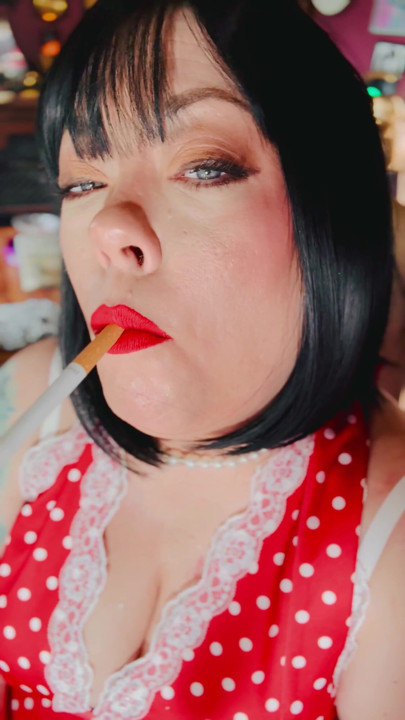 Smoking Instructions From Your Smoking Queen, Tina Snua. Smoke With Me - Dangles Drifting Snap Inhales | Clip 1