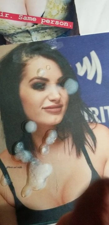 WWE PAIGE Cum Tribute 9