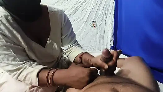 Indian Wife Handjob full sucking sex video