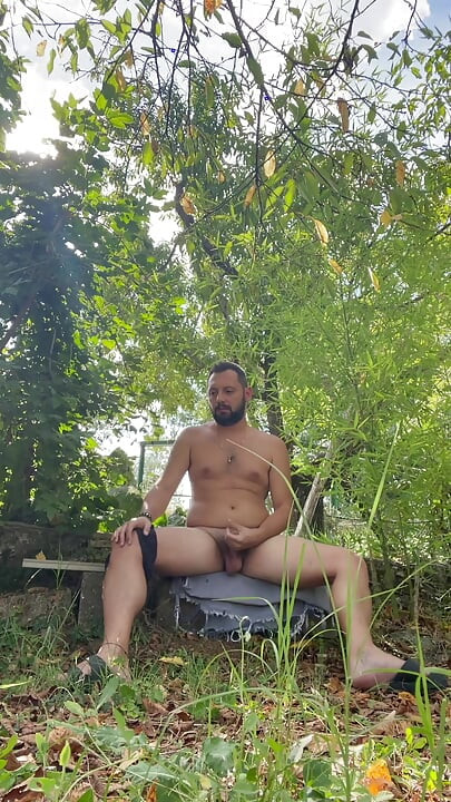 Boy in the woods