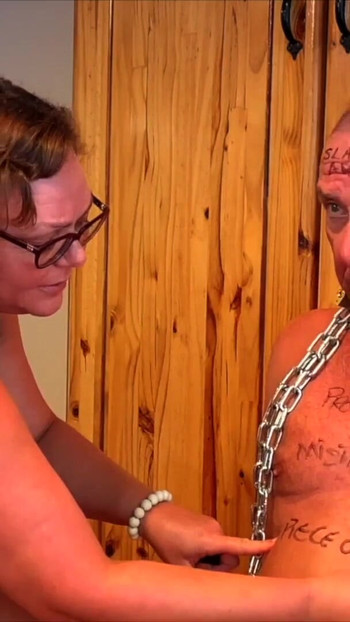 Must-see moment from "Dominatrix Mistress April - Porcupine cock"