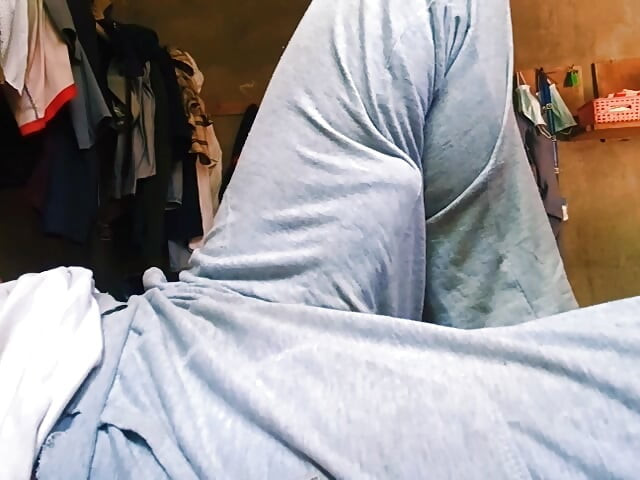Asian Old man mastrubation big cock