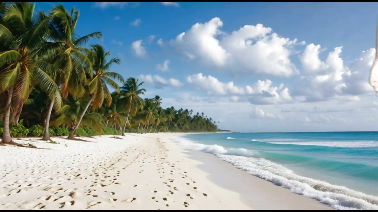 HOT BEACH VOYEUR WITH ADAMANDEVE AND LUPO