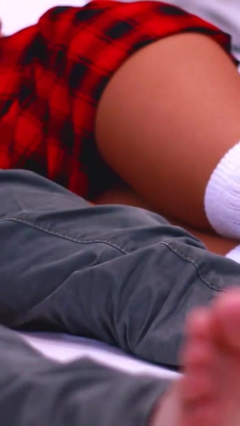 Emotional moment from "Seducing best friend's boyfriend on the beach"