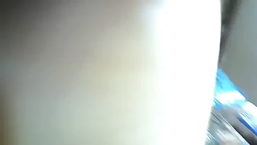 Kriechende und gleitende Webcam zwischen Arsch und Muschi