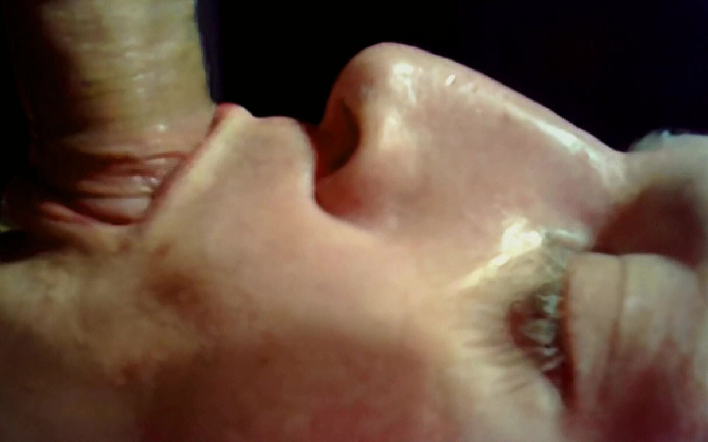 Hot Closeup Selfsuck Cum in Mouth
