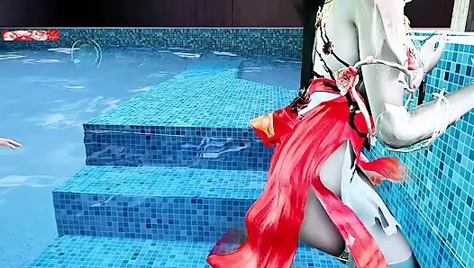 Codebreaker Girl with Divine Curves- 3D Animation Hentai