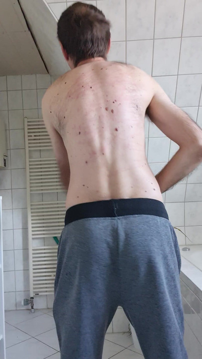 Self-flagellation in the morning