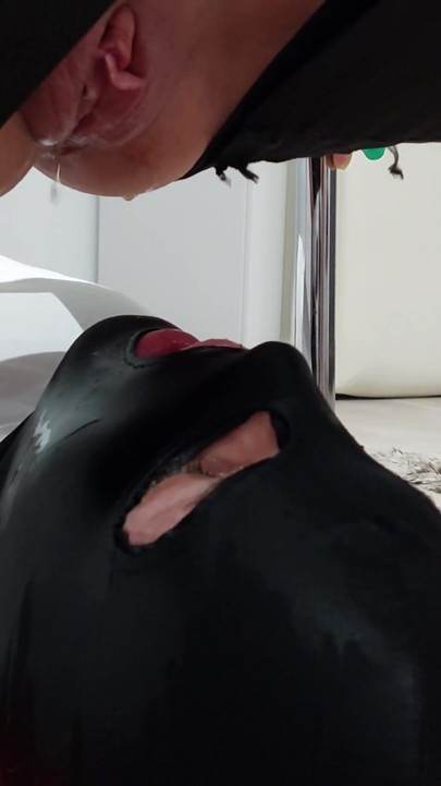 Must-share moment from "Femdom piss in mouth and pussy cleanup. My slave is my toilet bowl."