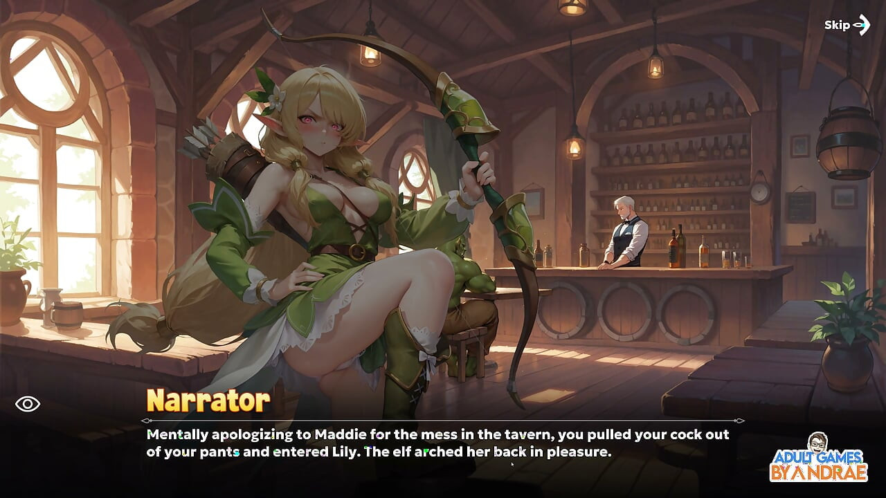 Isekai Waifu Overlord Gameplay Part 12 – Unlocked Ruby and Lily’s H-Scene Tavern Sex