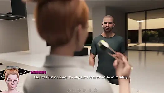 Adored by the Devil #18 - Animated Sex Game - Redhead MILF Outdoor Sex!