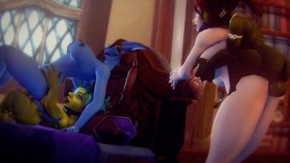 Jenko Porno - Futas et filles gobelins de Warcraft
