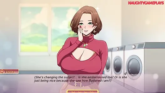 Sayaka My Naughty Milf Neighbor By Erebeta - Sexy Big Tits Stepmom Enjoying HOT SEX With Her New Neighbor