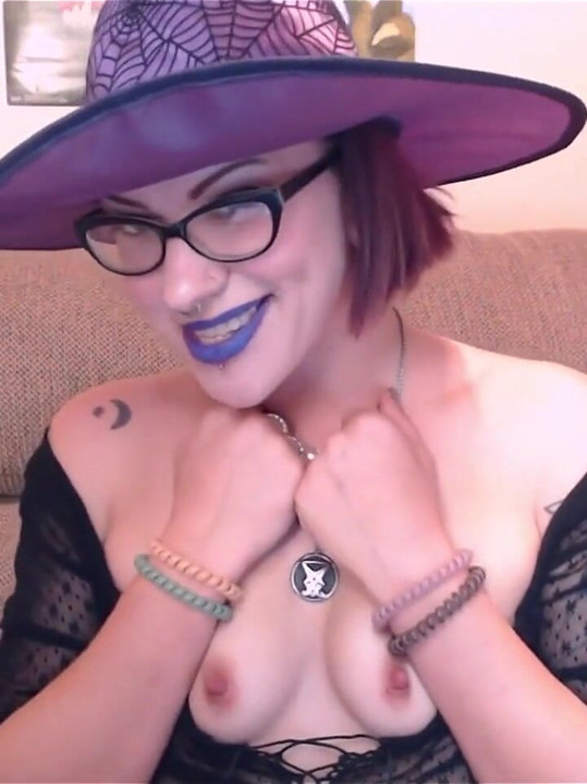 Bewitching Purple Lips