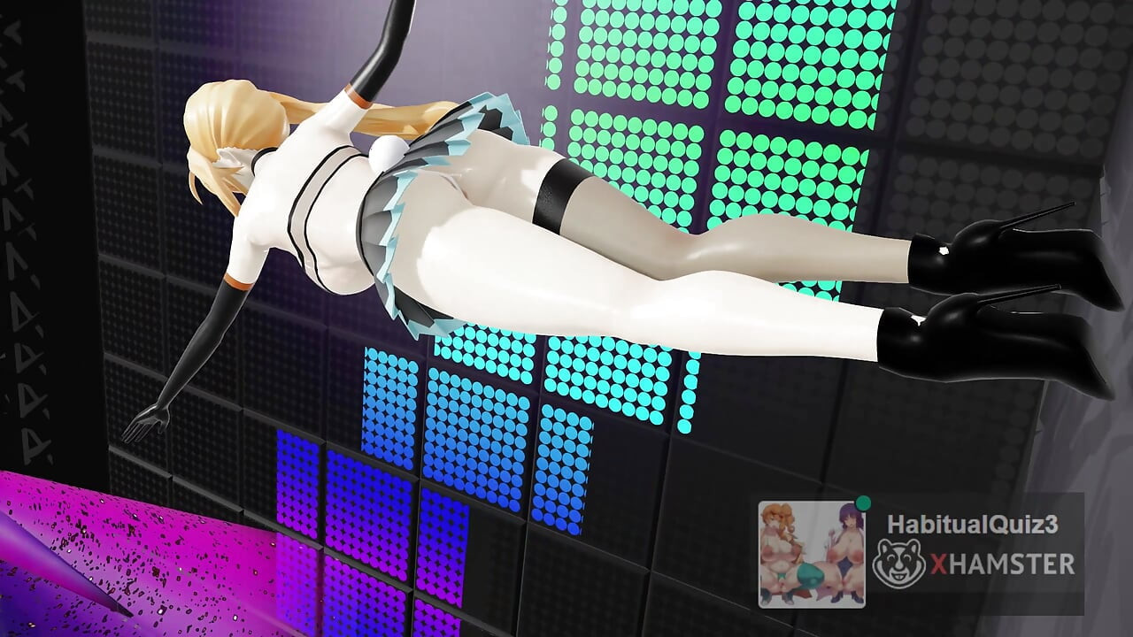 MMD R18 Deep Blue Town, une femme infidèle se fait baiser, pipe, avalage de sperme, BDSM, gros seins infidèles ahegao ntr 3D hentai, resident evil cosplay