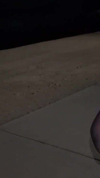 Thick BBW wife strips in public park and role play with hus! BadBlondieMonroe | Clip 1