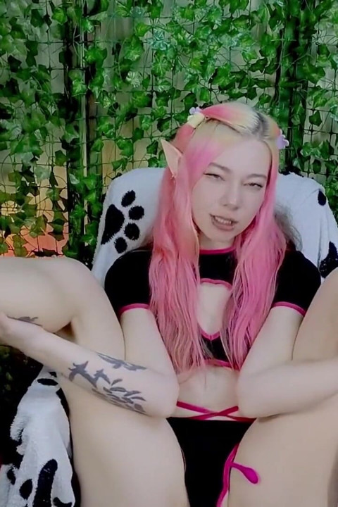 Ahegao Elf Pokaż Stopy