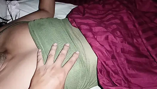 I fuck my girlfriend really hard in the ass when she's home alone! I took out my cock and she quickly spread her legs.