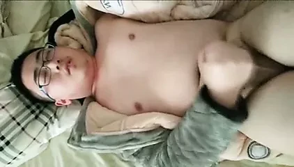 Chinese chub with a big load of cum