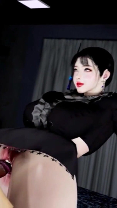 Captivating moment from "Beauty bigboob receptionist and the thief (Part 01) - Hentai 3D v406"