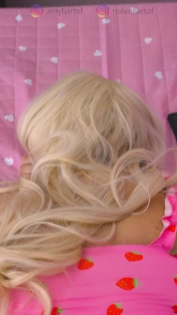 Jaw-dropping moment from "I fucked my best friend's blonde girlfriend and give her a FACIAL (Vertical)"