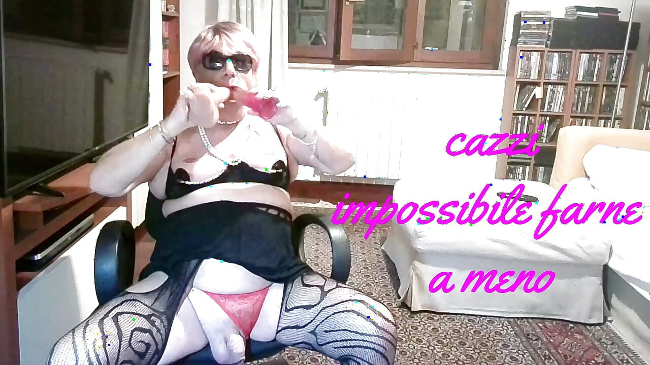 Your trans woman in black