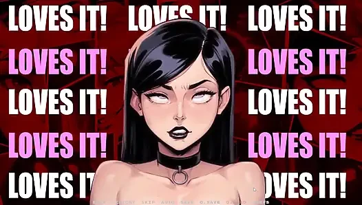 My New Girlfriend Taboo Hentai Game Ep. 41 BDSM Spanking with My Goth GF!