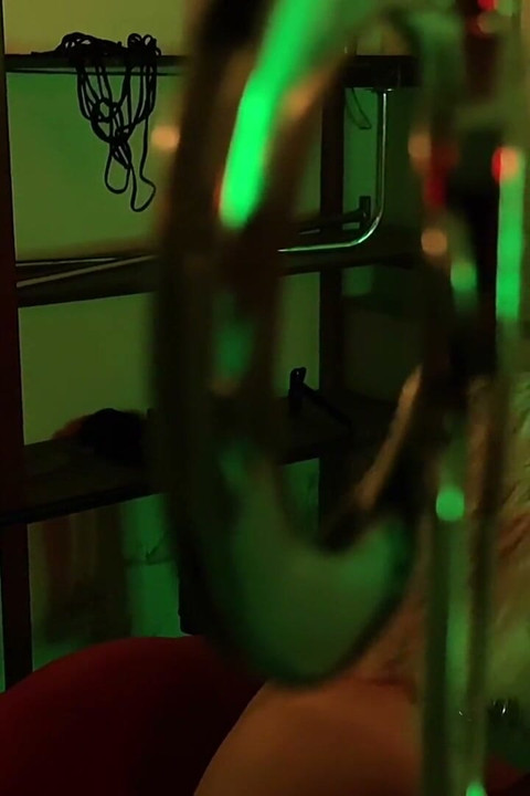 Young Girl in Lingerie Enjoys to Have Sex While Tied up