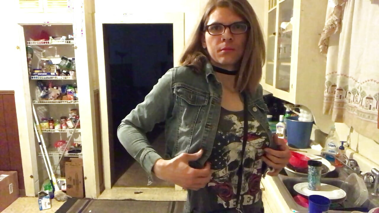 Sexy TransGirl Gets Ready for a Night of Fun!
