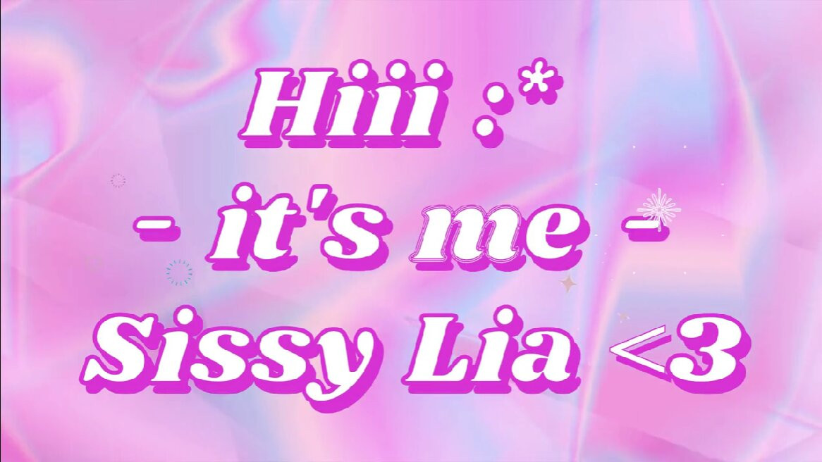 Sissy Lia - 캠 걸레 소개 - Dwt Cd