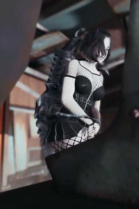 Chaurus Lair. Gothic Alt-girl Got Fucked in Ass by Insect From the Elder Scrolls V Skyrim. Emptie41