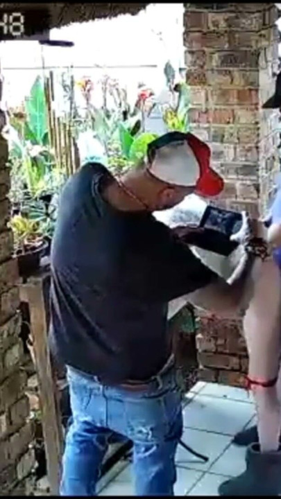 Cc TV cam caught my wife fucking my two best friends while I am at work | Clip 1
