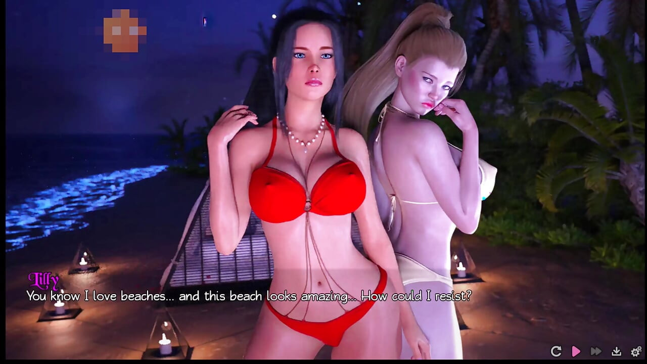 Pure love # 16 - Eve předstírá, že je mazlíčkem ve svém sexy oblečení