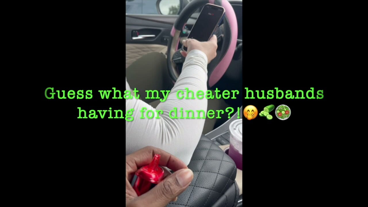 HUSBAND SHOULD OF THOUGHT BEFORE CHEATING! NOW EAT THIS!