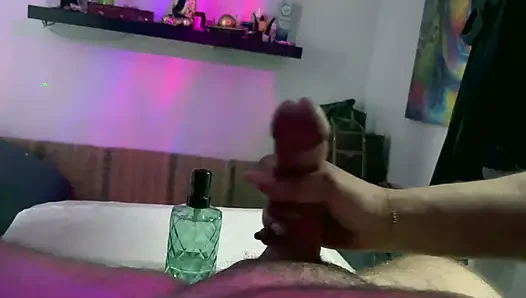 VERY HOT Cock Massage at Local Massage Parlour